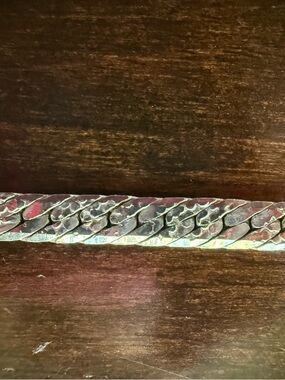 925 Sterling Silver Women's Herringbone Necklace - Silver